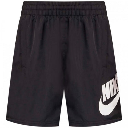 Nike Big Kids' (boys') Dri-fit Shorts Black/ Black/ White
