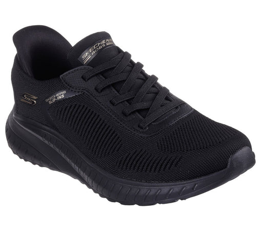 Skechers Bobs Squad Caos, Scarpe da Ginnastica Donna, Nero