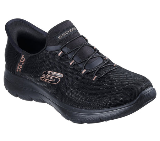 Skechers Summits Classy Night, Scarpe da Ginnastica Donna, Nero