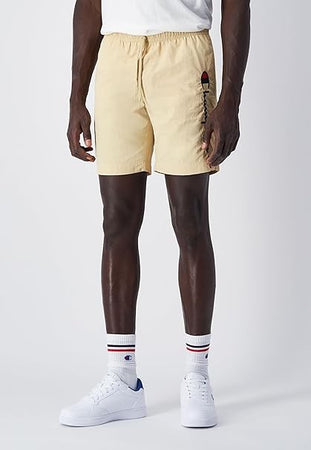 Champion BEACHSHORT Crinckle Taslon Water Repellent gr.125 Uomo Beige