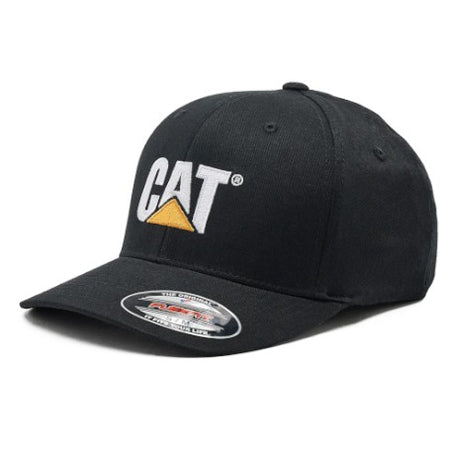 Berretto visiera precurvata Caterpillar CAT Trademark flexfit cap W01700 Black