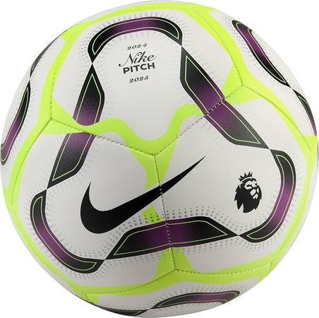 Nike Calcio Premier League Pitch - Fa24, WHITE/BOLD BERRY/VOLT/BLACK