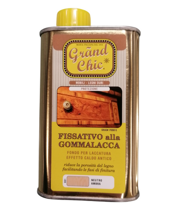 GRAND CHIC - FISSATIVO ALLA GOMMALACCA NEUTRO AMBRA 250ML
