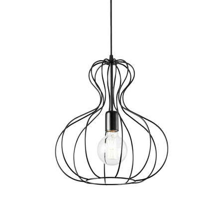 Lampada A Sospensione AMPOLLA-1 SP1 NERO