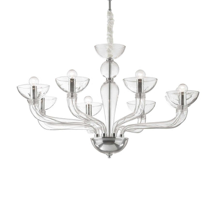 Lampada A Sospensione CASANOVA SP8 TRASPARENTE