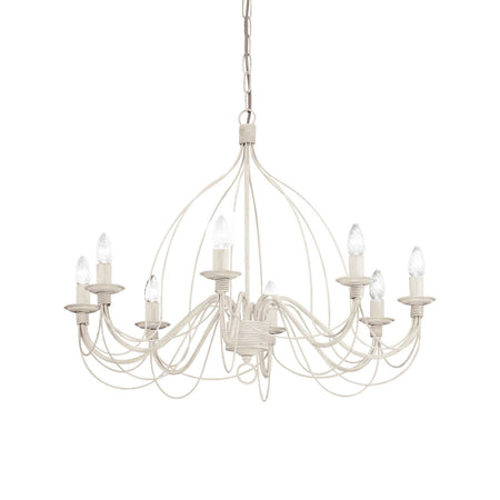 Lampada A Sospensione CORTE SP8 BIANCO