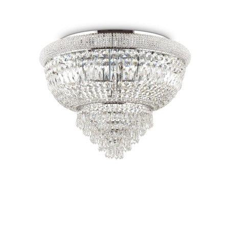 Lampada Da Soffitto DUBAI PL24 CROMO
