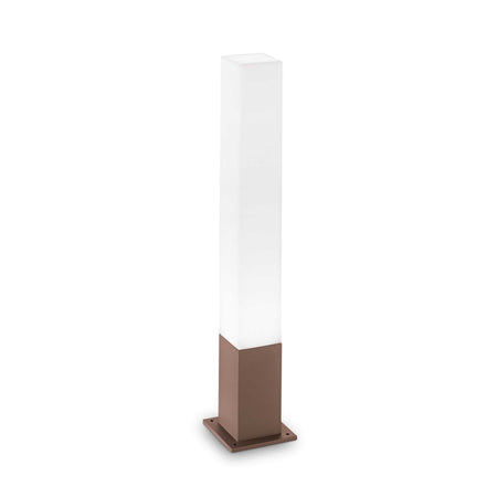 Lampada Da Terra EDO OUTDOOR PT1 SQUARE COFFEE