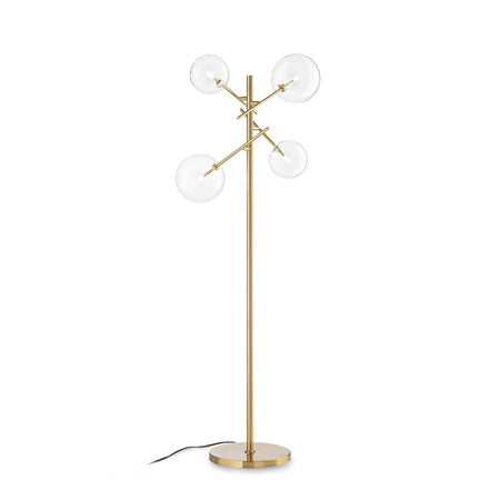 Lampada Da Terra EQUINOXE PT4 OTTONE