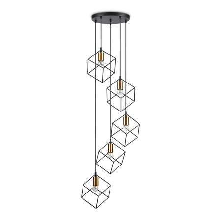 Lampada A Sospensione ICE SP5 NERO