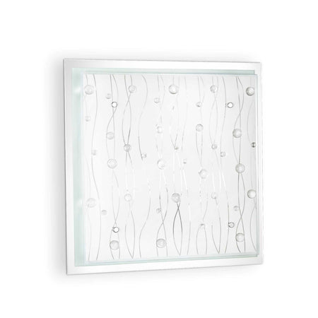 Lampada Da Soffitto OCEAN PL3 TRASPARENTE