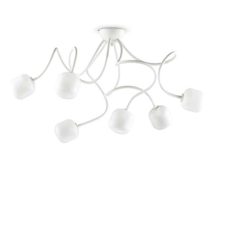 Lampada Da Soffitto OCTOPUS PL6 BIANCO