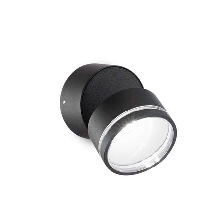 Lampada Da Parete OMEGA AP ROUND NERO 4000K