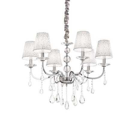 Lampada A Sospensione PANTHEON SP6 CROMO