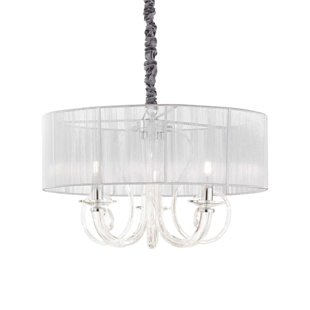 Lampada A Sospensione SWAN SP3 ARGENTO