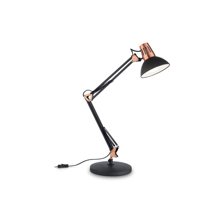 Lampada Da Tavolo WALLY TL1 NERO RAME
