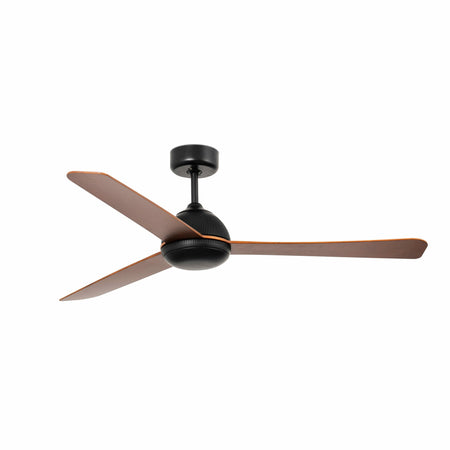 GRID Ventilatore da soffito nero con motore DC
