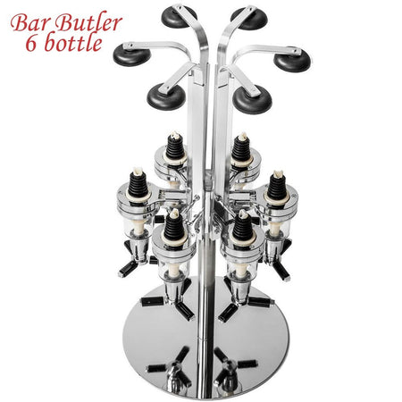 Portabottiglie Spillatore Dosatore Tavolo 6 posti per Birra e Bevande Alcoliche