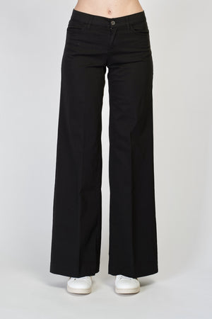 Kiltie Pantaloni Nero da donna
