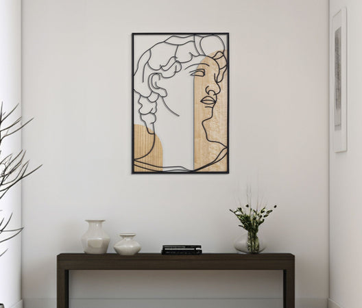 Pannello Da Muro David -B- Cm 55X2X80