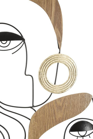 Pannello Da Muro Picassy Cm 53X2X55