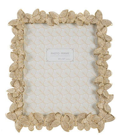 Cornice Farfalle Glod Cm 27,5X2,6X32,5 (Misura Interna Cm 20X25)