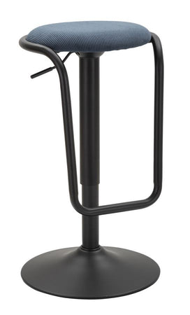 Sgabello Bar Destiny Navy Cm Ø 41X61-83