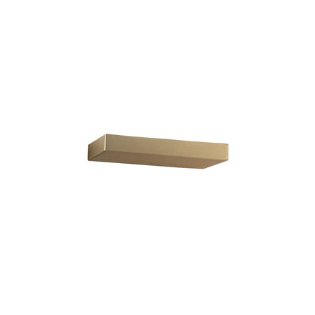 Applique Led in metallo con potenza selezionabile cct Oro 24x15x3,5cm