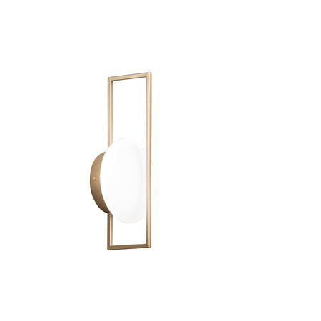 Applique Led in metallo e acrilico 12W cct 34,5X10Cm