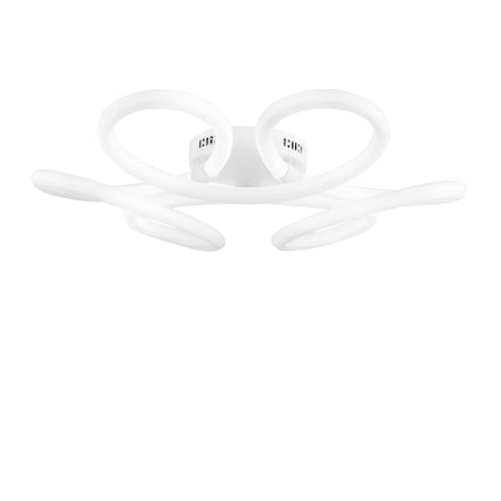 Plafoniera Led Struttura in metallo con diffusore in acrilico 75X14CM
