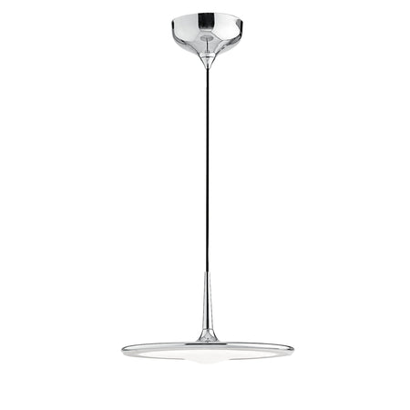 Lampadario a sospensione Led in metallo Cromato 42,2X150X17,9CM
