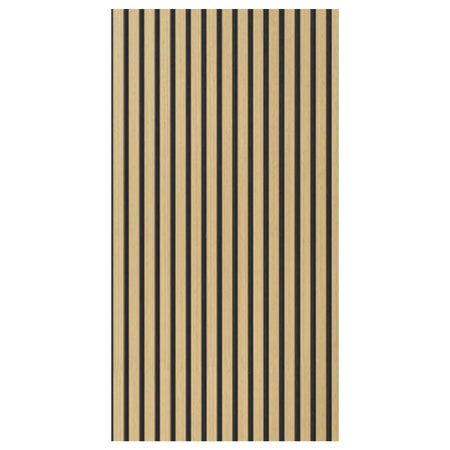 Pannelli Acustici Fonoassorbenti 2pz 60x120cm Decorativi Moderno Rovere Teak 3D