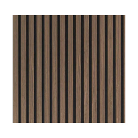 Pannelli Acustici Fonoassorbenti 4pz 60x60cm Decorativi Moderno Noce Naturale 3D