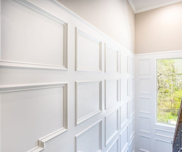 Kit Boiserie LEDMall Home Pronto da Montare con Bordi Pretagliati mod. LONDRA
