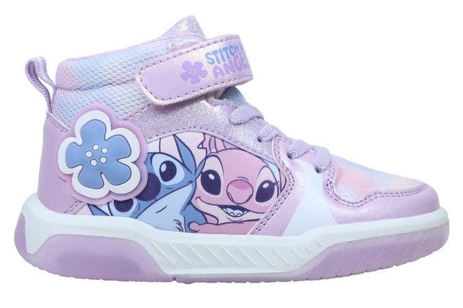 Scarpe Stitch con luci alte dal 24 al 31