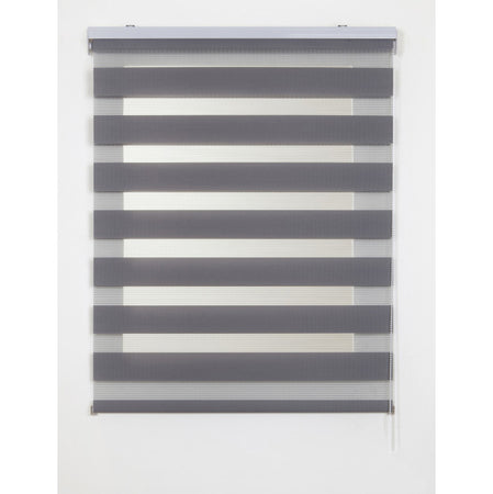 STOR PLANET - TENDA DUOLUX NOTTE E GIORNO ARGENTO 120x250 CM