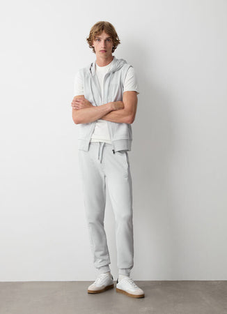 Colmar pantalone in felpa uomo con inserti laterali in nylon