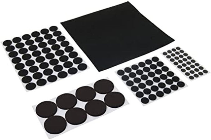 Set tamponi autoadesivi 125 p.zi per protezione di pavimenti, armadi,cassetti ecc. fixman Fixman
