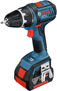 BOSCH - PROFESSIONAL TRAPANO AVVITATORE ABATTERIA GSR18V 18.0V LITIO- 4Ah MANDRINO AUTOSERRANTE 13MM 2 BATTERIE