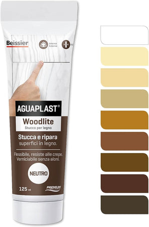 AGUAPLAST - AP STUCCO LEGNO WOODLITE NEUTRO 125 ML