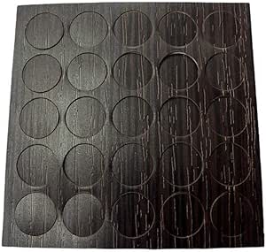 Coprivite Tappi Adesivi Decorativi Antiscivolo Colore Wenghè Confezione da 200 Pezzi