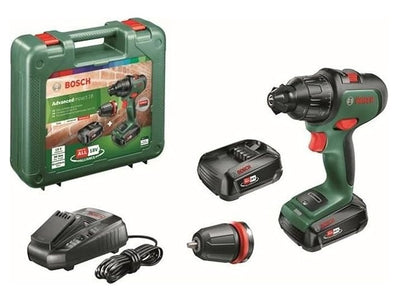 BOSCH - ADVANCEDIMPACT 18V 2 SPEED CORDLESS IMPACT DRIVER 2 BATTERIE Velocità a vuoto: 0 - 450 e da 0 - 1500 min -1