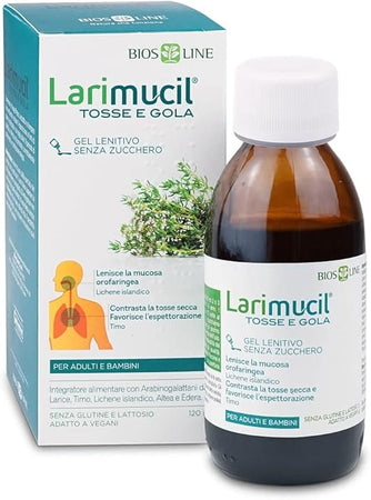 Larimucil tosse e gola sciroppo senza zucchero