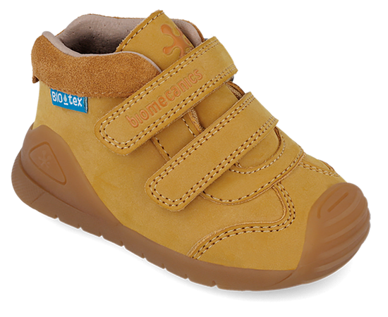 Scarpe bimbo Biomecanics alte giallone numeri dal 19 al 25
