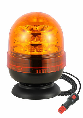 Lampeggiante a LED 12-24V base magnetica con 16 led da 3W
