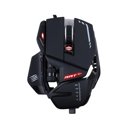 Mad Catz R.A.T. 6+ mouse Mano destra USB tipo A Ottico 12000 DPI (The authentic R.A.T 6 gaming mouse Black)
