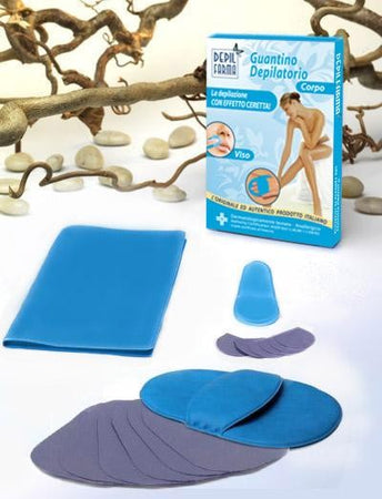 Guantino Depilatorio DepilFarma Celeste 2pz