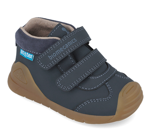 Scarpe bimbo Biomecanics alte blu dal 19 al 25 251134