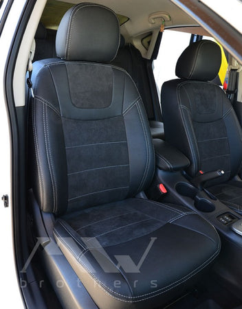 Coprisedili su misura per Nissan Sentra (B17) (2013-2020), Leather style