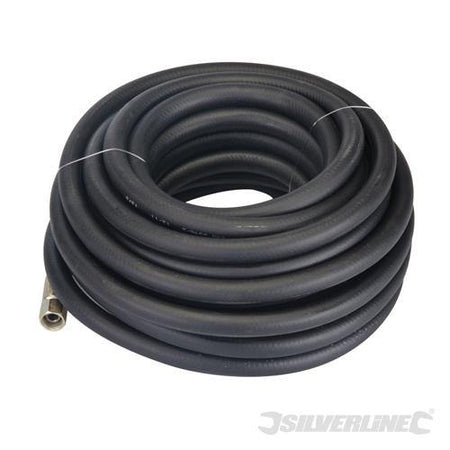 Silverline tubo in gomma per aria compressa 10 metri 20bar 8mm Silverline